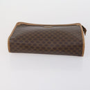 CELINE Macadam Canvas Clutch Bag 3 Set Beige Brown Auth ki6215-19