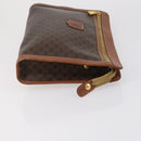 CELINE Macadam Canvas Clutch Bag 3 Set Beige Brown Auth ki6215-4