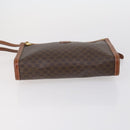 CELINE Macadam Canvas Clutch Bag 3 Set Beige Brown Auth ki6215-7