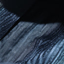 PRADA Shoulder Bag Nylon Navy Silver Auth ki6224-11