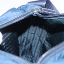 PRADA Shoulder Bag Nylon Navy Silver Auth ki6224-22