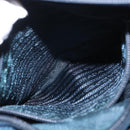 PRADA Shoulder Bag Nylon Navy Silver Auth ki6224-25