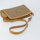 GUCCI Micro GG Supreme Shoulder Bag PVC Beige Gold Auth ki6225-7