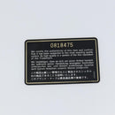 CHANEL Chain Shoulder Matelasse Bag Lamb Skin Black Gold CC Auth ki6227-12