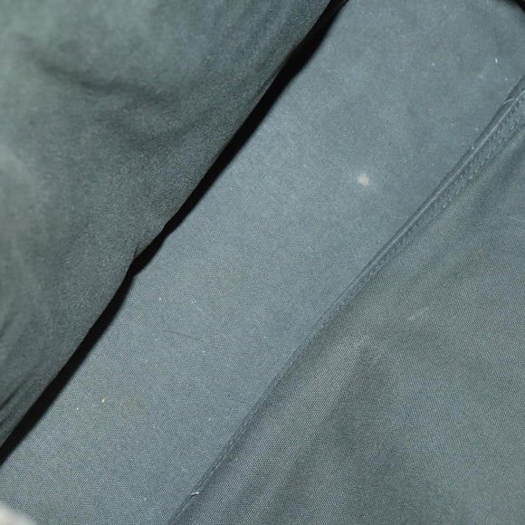 HERMES Fourre Tout Hand Bag Canvas 6 Set Gray Black Green Auth ki6229