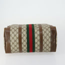 GUCCI GG Crystal GG Supreme Canvas Guccissima Bag 5 Set Beige Black Auth ki6230-10