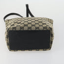 GUCCI GG Crystal GG Supreme Canvas Guccissima Bag 5 Set Beige Black Auth ki6230-15