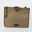 GUCCI GG Crystal GG Supreme Canvas Guccissima Bag 5 Set Beige Black Auth ki6230-17