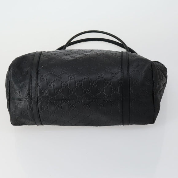 GUCCI GG Crystal GG Supreme Canvas Guccissima Bag 5 Set Beige Black Auth ki6230