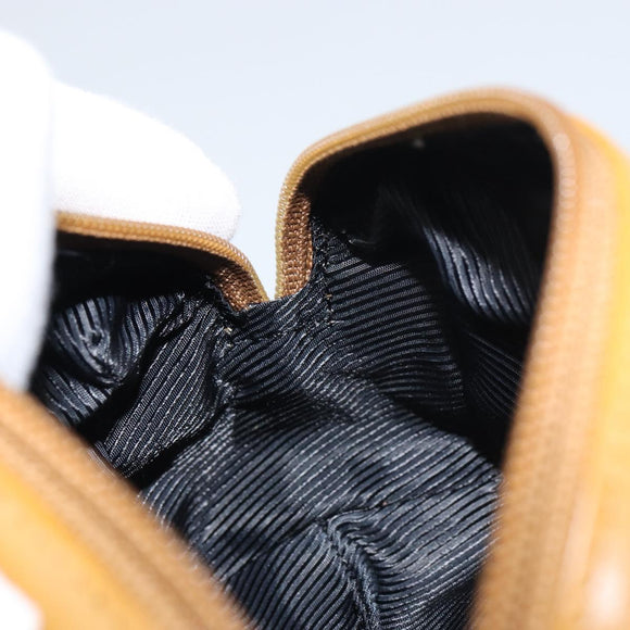 GUCCI GG Canvas Pouch Beige 039 1118 Auth ki6231