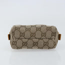 GUCCI GG Canvas Pouch Beige 039 1118 Auth ki6231-7