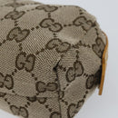 GUCCI GG Canvas Pouch Beige 039 1118 Auth ki6231-8
