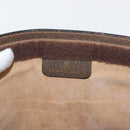 GUCCI GG Supreme Web Sherry Line Clutch Bag PVC Beige Red 89 01 002 Auth ki6233-8