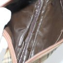 Burberrys Nova Check Clutch Bag Canvas 3 Set Beige Auth ki6243-14