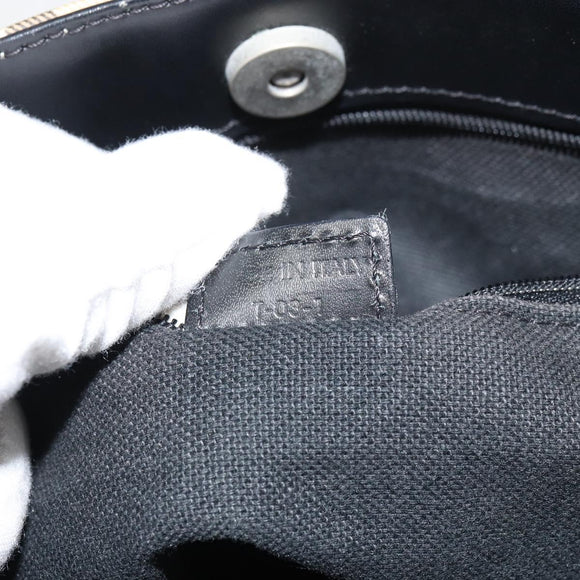 BURBERRY Nova Check Tote Bag PVC Beige Gold Auth ki6250