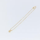 Christian Dior Stone Necklace metal Gold Auth ki6254-2