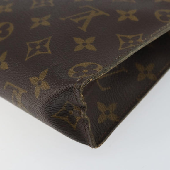 LOUIS VUITTON Monogram Poche Toilette 26 Pouch M47542 LV Auth ki6256