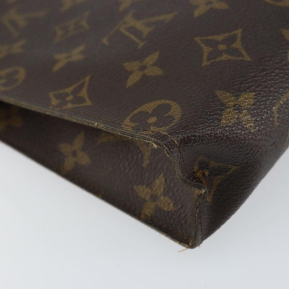 LOUIS VUITTON Monogram Poche Toilette 26 Pouch M47542 LV Auth ki6256