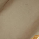 GUCCI Micro GG Supreme Boston Bag PVC Beige Gold Auth ki6257-15