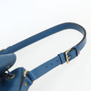 LOUIS VUITTON Epi Petit Noe Shoulder Bag Blue M44105 LV Auth ki6260-8
