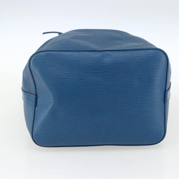 LOUIS VUITTON Epi Petit Noe Shoulder Bag Blue M44105 LV Auth ki6260