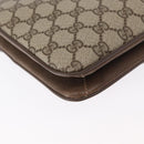 GUCCI GG Supreme Shoulder Bag PVC Leather 2way Beige Gold 65 02 025 Auth ki6263-12