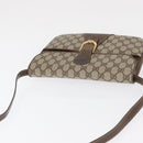 GUCCI GG Supreme Shoulder Bag PVC Leather 2way Beige Gold 65 02 025 Auth ki6263-6