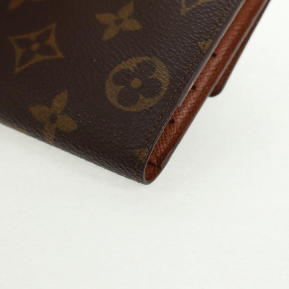 LOUIS VUITTON Monogram Porte Tresol International Wallet M61215 LV Auth ki6271