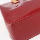 LOUIS VUITTON Monogram Vernis Reade PM Handtasche Pomme D'amour M91990 Auth ki6280-14