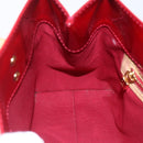 LOUIS VUITTON Monogram Vernis Reade PM Handtasche Pomme D'amour M91990 Auth ki6280-19