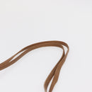 Christian Dior Honeycomb Canvas Shoulder Bag PVC Gray Gold Auth ki6281-8