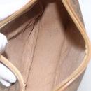 GUCCI Micro GG Supreme Shoulder Bag PVC Beige Gold 001 14 0412 Auth ki6283-11