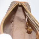 GUCCI Micro GG Supreme Shoulder Bag PVC Beige Gold 001 14 0412 Auth ki6283-20