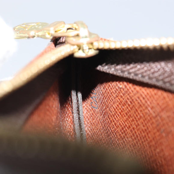 LOUIS VUITTON Monogram Pochette Cles Coin Purse M60033 LV Auth ki6287