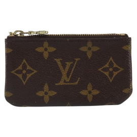 LOUIS VUITTON Monogram Pochette Cles Coin Purse M60033 LV Auth ki6287 - 0
