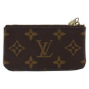 LOUIS VUITTON Monogram Pochette Cles Coin Purse M60033 LV Auth ki6287-3