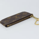 LOUIS VUITTON Monogram Pochette Cles Coin Purse M60033 LV Auth ki6287-6