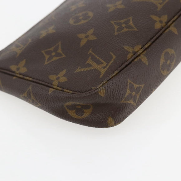 LOUIS VUITTON Monogram Pochette Accessoires Pouch M51980 LV Auth ki6289