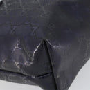 GUCCI GG Implementation Tote Bag PVC Purple Navy 211138 Auth ki6292-14