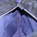 GUCCI GG Implementation Tote Bag PVC Purple Navy 211138 Auth ki6292-18