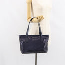 GUCCI GG Implementation Tote Bag PVC Purple Navy 211138 Auth ki6292-23