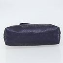 GUCCI GG Implementation Tote Bag PVC Purple Navy 211138 Auth ki6292-5