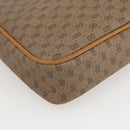 GUCCI Micro GG Supreme Clutch Bag PVC Beige Gold 014 58 0097 Auth ki6293-13