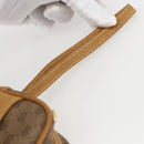 GUCCI Micro GG Supreme Clutch Bag PVC Beige Gold 014 58 0097 Auth ki6293-7