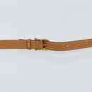 CELINE Macadam Canvas Shoulder Bag PVC Leather Brown Gold Auth ki6299-8