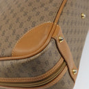 GUCCI Micro GG Supreme Hand Bag PVC Beige Gold 000 104 0030 Auth ki6300-16
