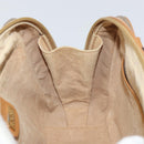 GUCCI Micro GG Supreme Hand Bag PVC Beige Gold 000 104 0030 Auth ki6300-20