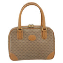 GUCCI Micro GG Supreme Hand Bag PVC Beige Gold 000 104 0030 Auth ki6300-13