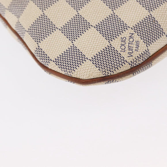 LOUIS VUITTON Damier Azur Pochette Bosphore Shoulder Bag N51112 LV Auth ki6301