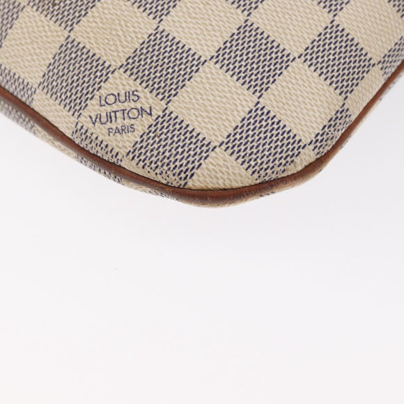 LOUIS VUITTON Damier Azur Pochette Bosphore Shoulder Bag N51112 LV Auth ki6301